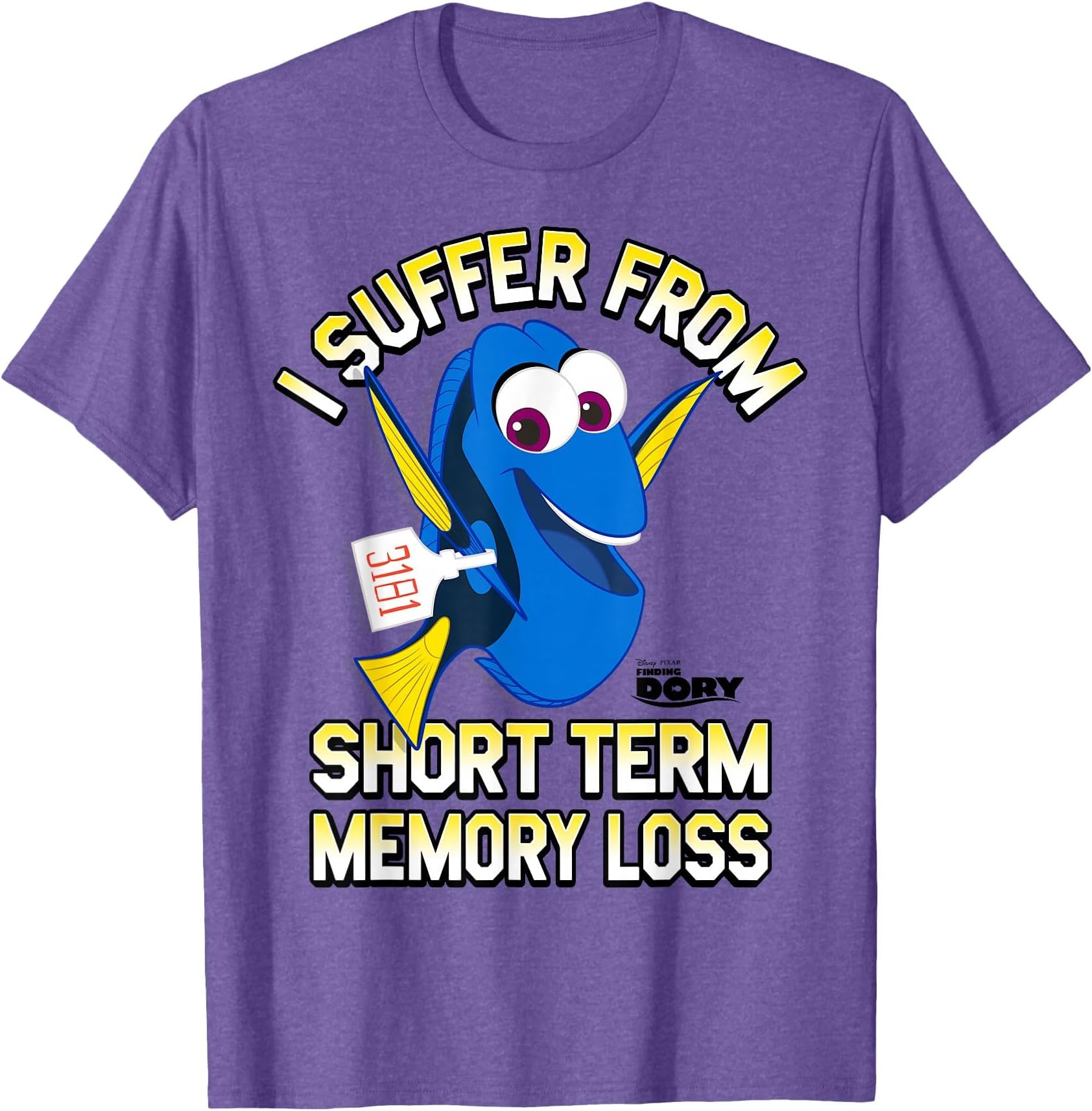 Disney Pixar Finding Dory I Suffer From Memory Loss Logo