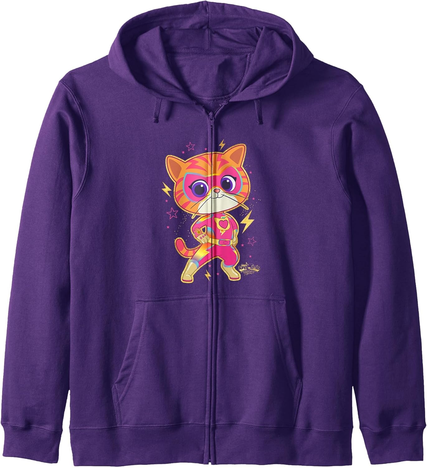 Disney SuperKitties: Su-Purr Charged Ginny Heroic Poster Zip Hoodie