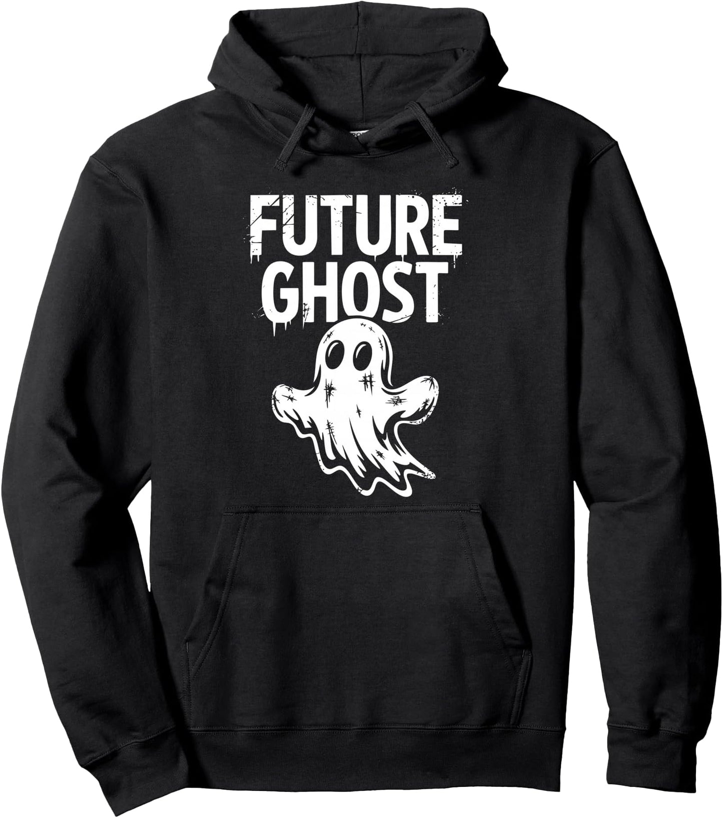 Future Ghost Shirt Funny Men Women Halloween Costume Pullover Hoodie