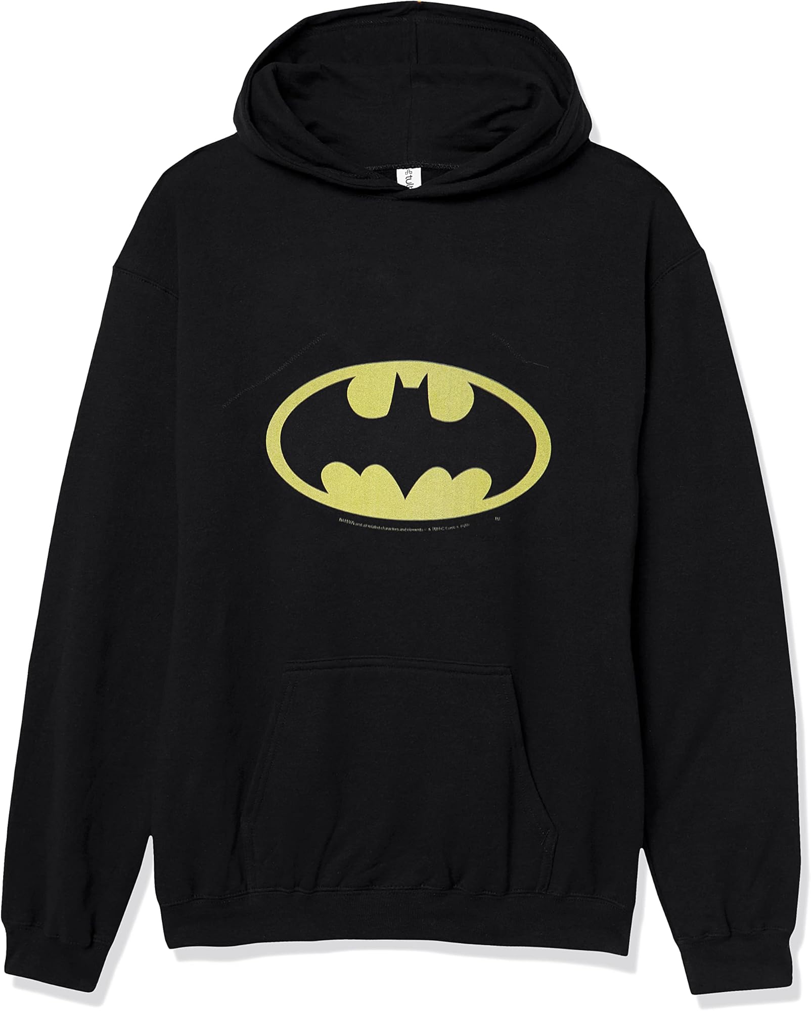 DC Comics Batman Basic Logo Mens Pullover Hoodie