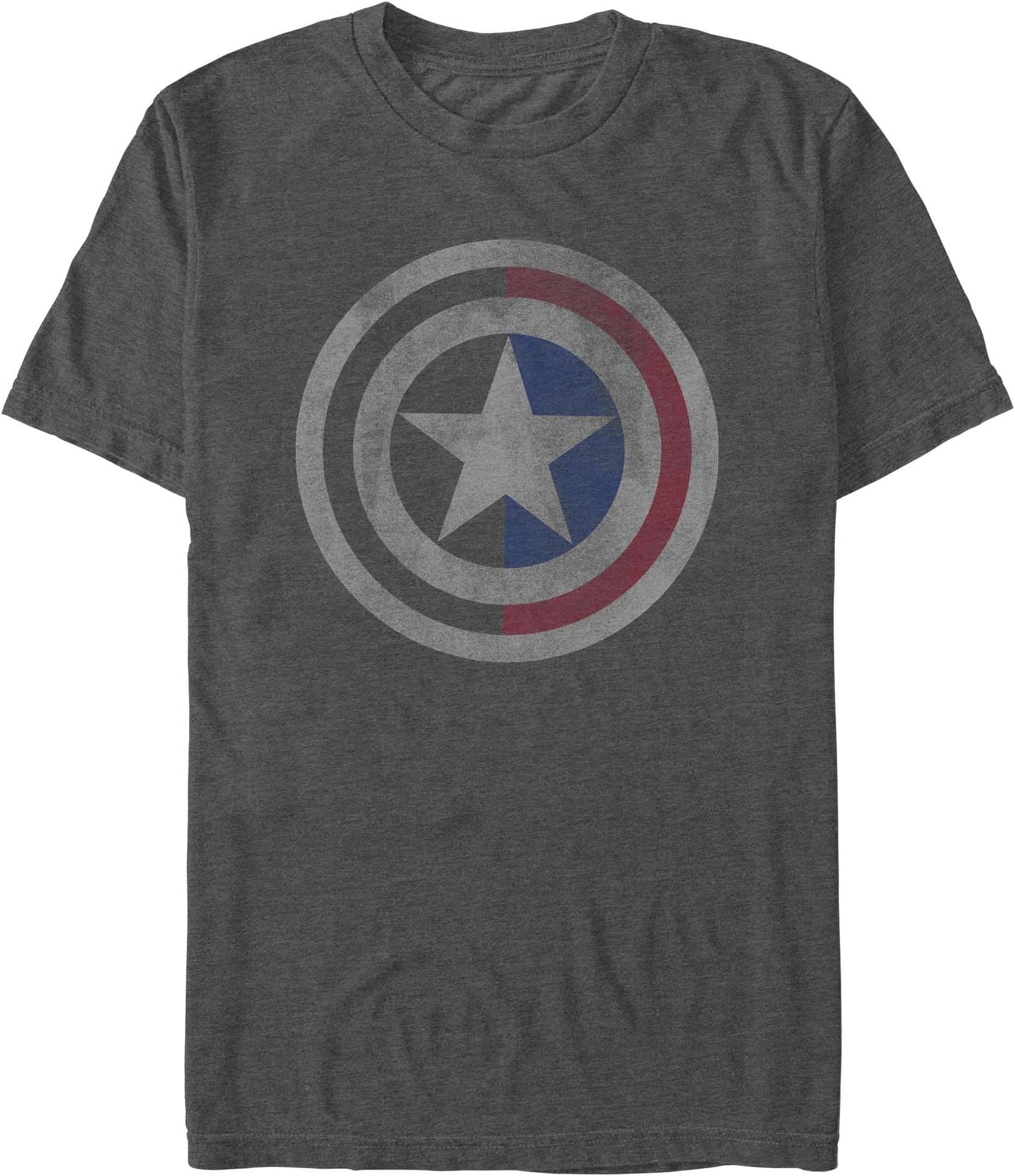 Marvel Men's Distressed Captain America Shield