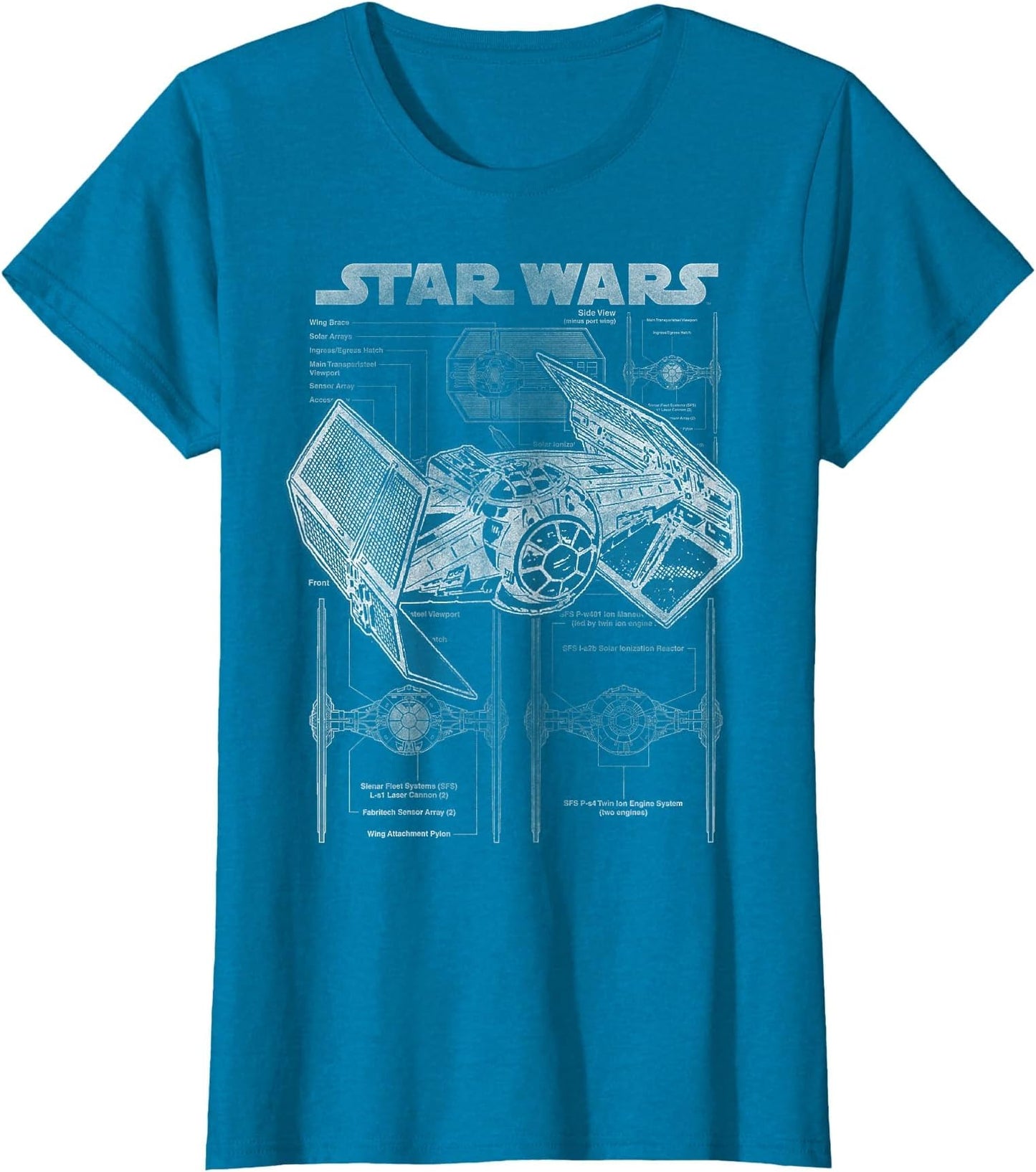 Star Wars TIE Fighter Blueprint Schematics