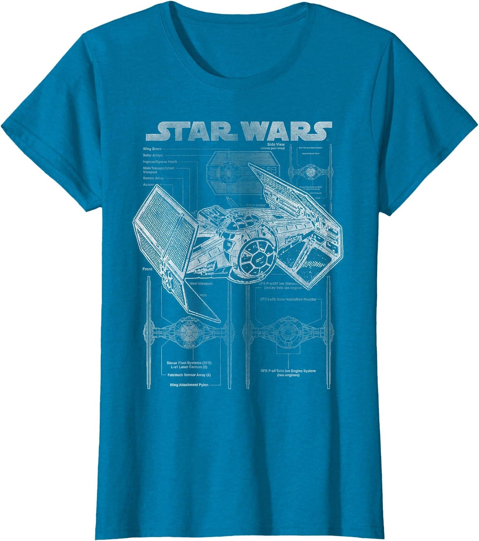 Star Wars TIE Fighter Blueprint Schematics