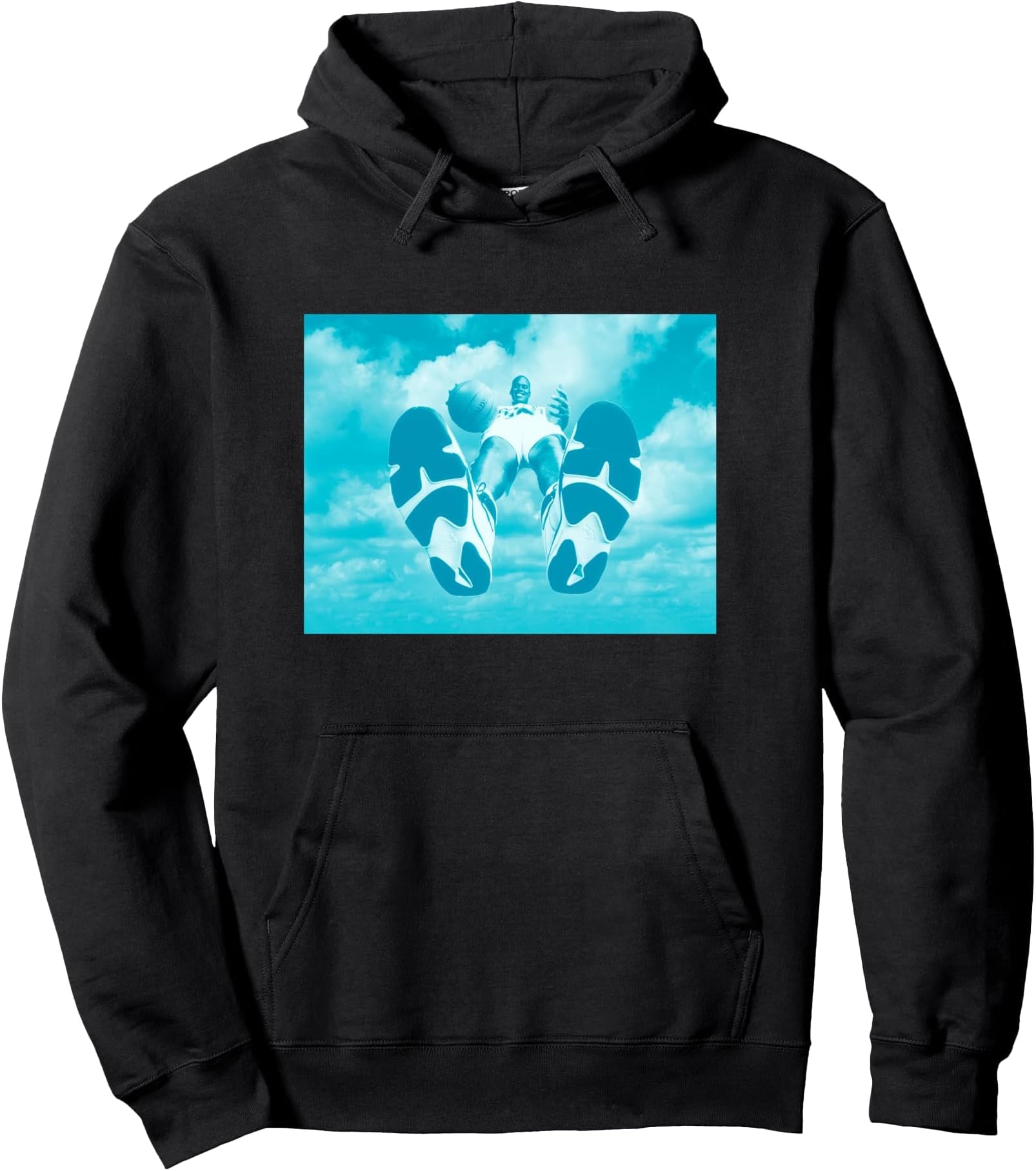 SHAQ Blue Clouds Pullover Hoodie Pullover Hoodie
