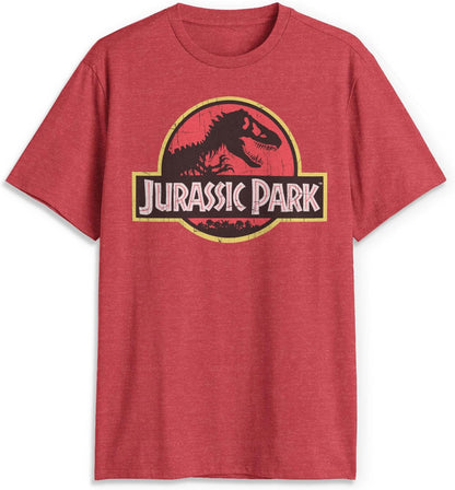 Jurassic Park Men\u2019s Big Classic Movie Logo