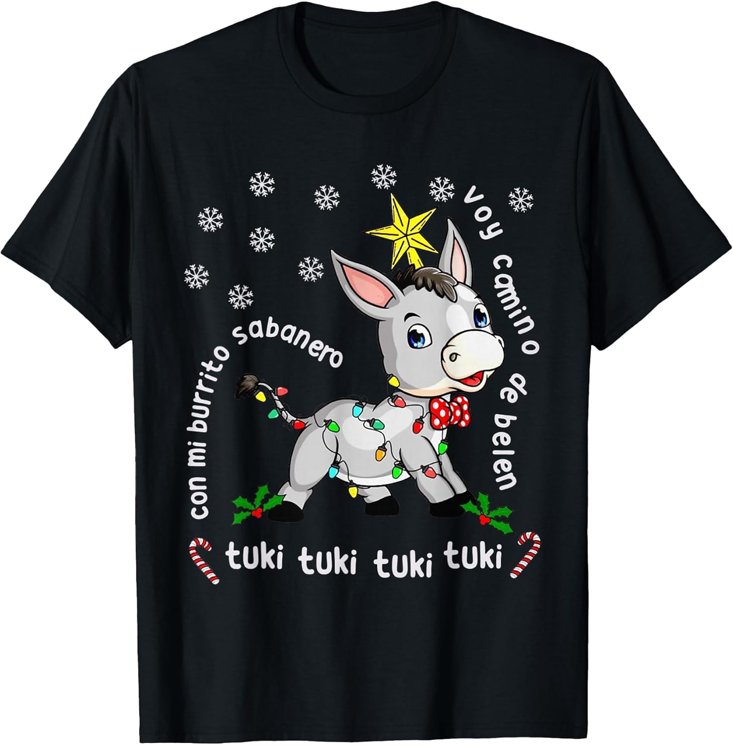 Mi Burrito Sabanero Mexican Tuki Tuki Donkey Latino Xmas