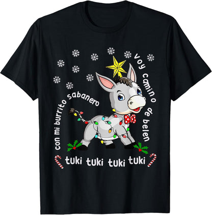 Mi Burrito Sabanero Mexican Tuki Tuki Donkey Latino Xmas