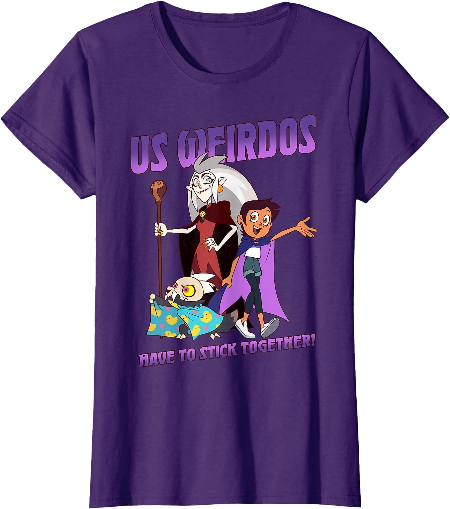 Disney The Owl House Us Weirdos Stick Together Group