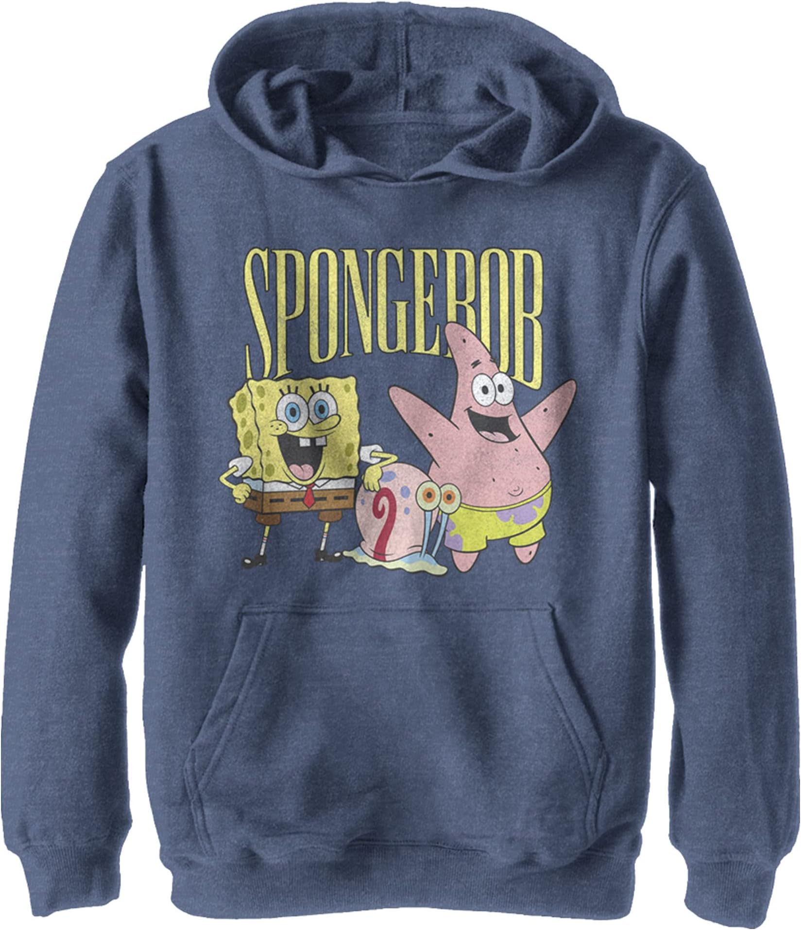 Nickelodeon' Spongebob Squarepants Group Youth Pullover Hoodie