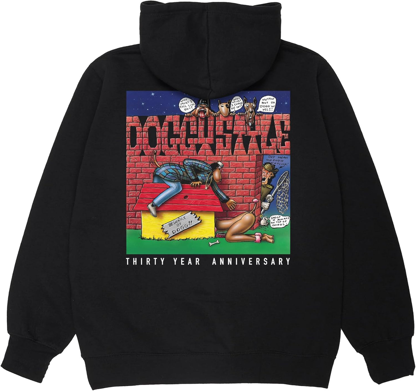 Death Row Records unisex-adult Snoop Dogg Doggystyle 30th Anniversary Hoodie