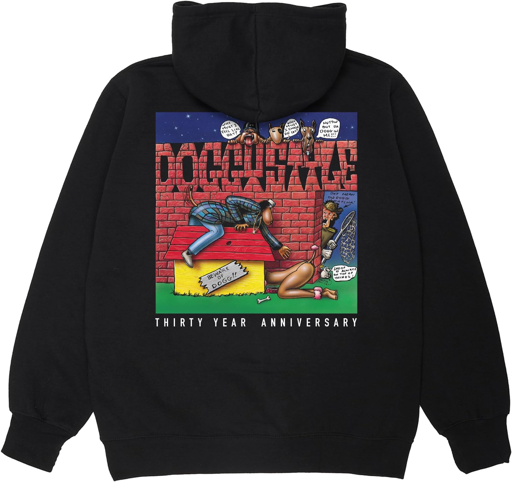 Death Row Records unisex-adult Snoop Dogg Doggystyle 30th Anniversary Hoodie