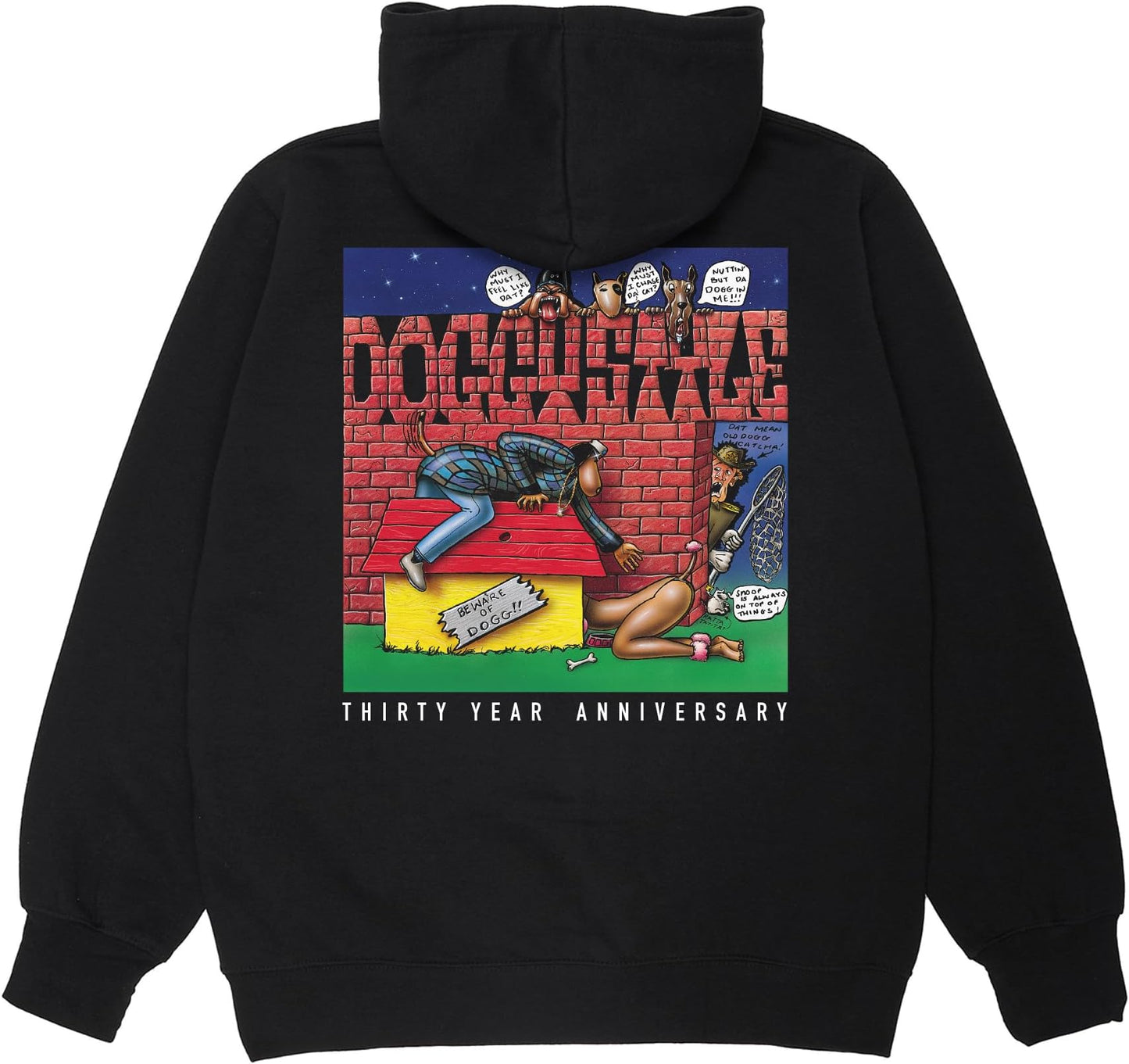 Death Row Records unisex-adult Snoop Dogg Doggystyle 30th Anniversary Hoodie