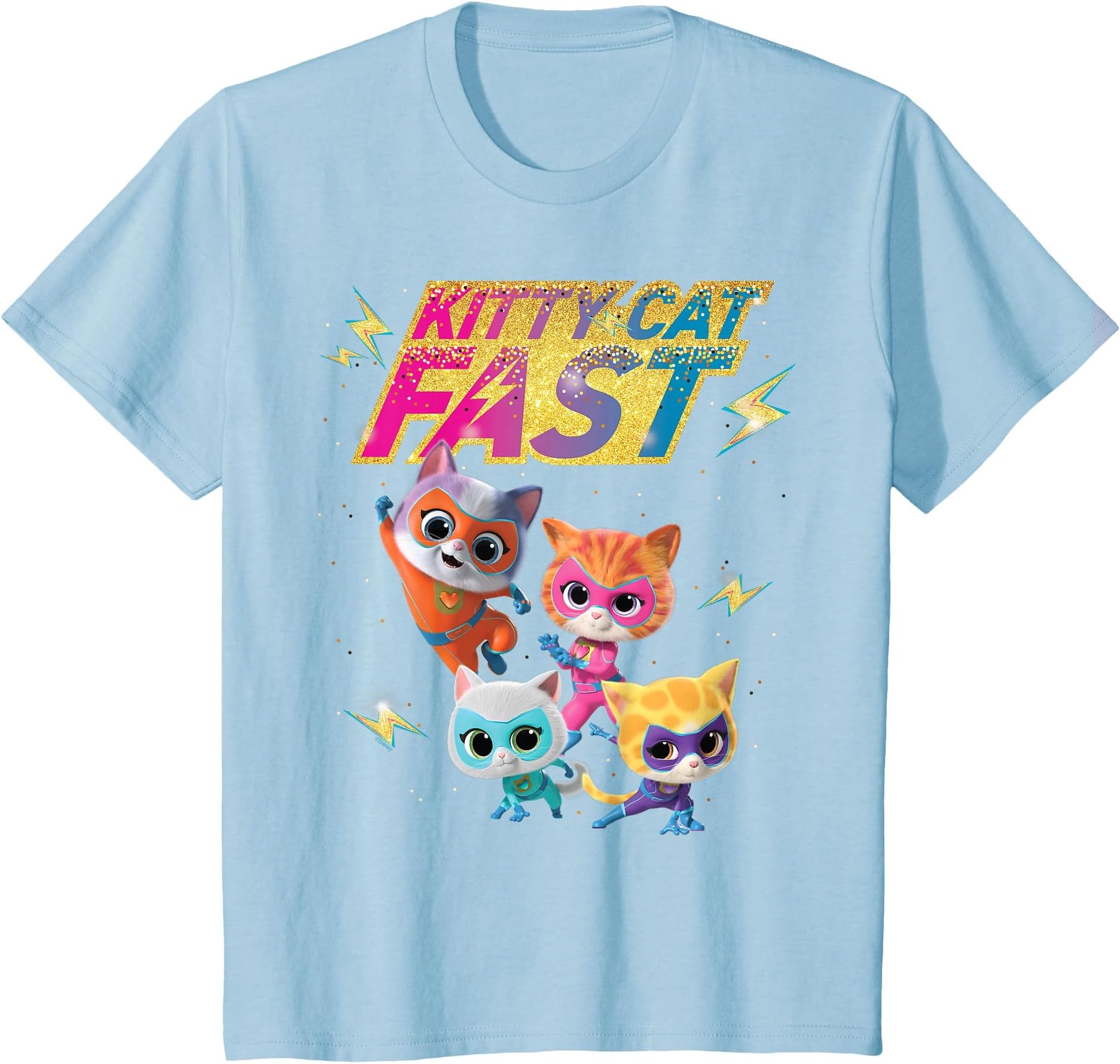 Kids Disney Junior SuperKitties Full Team Kitty Cat Fast