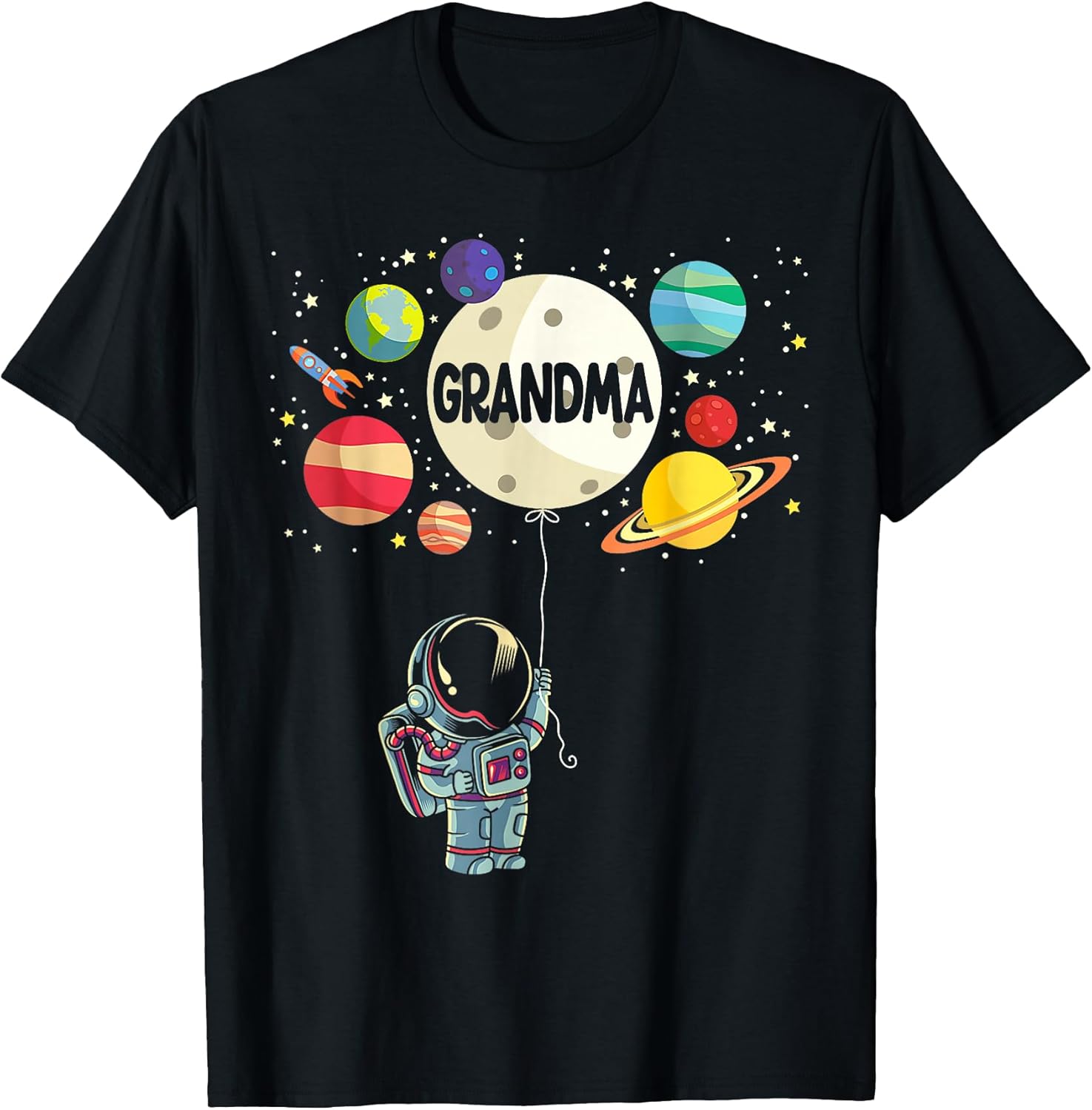 Grandma of The Birthday Boy Space Astronaut 1st Birthday