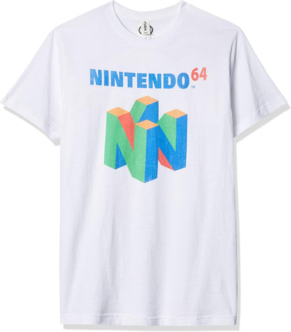 Nintendo Men's N64 Logo Short Sleeve