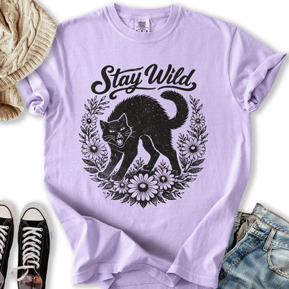 Stay Wild T Hoodie Unique Art