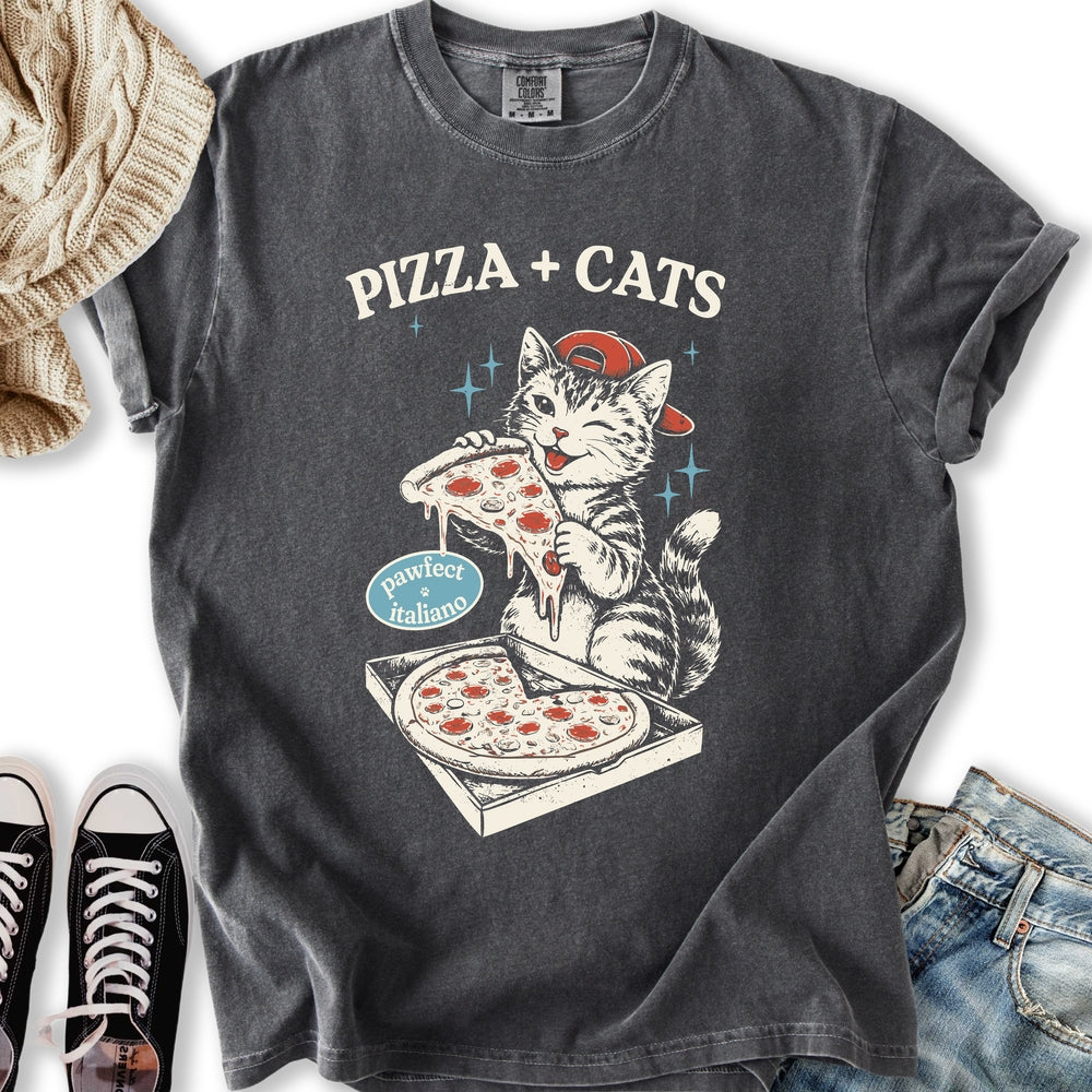 Pizza And Cats T Sweatshirt Stylish Outfit
