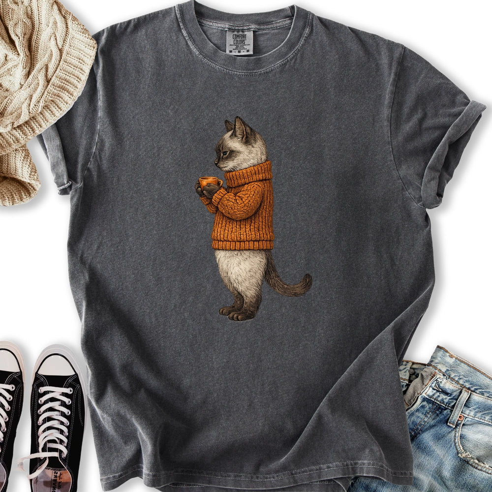 Cozy Siamese Catt Hoodie Designer Merch