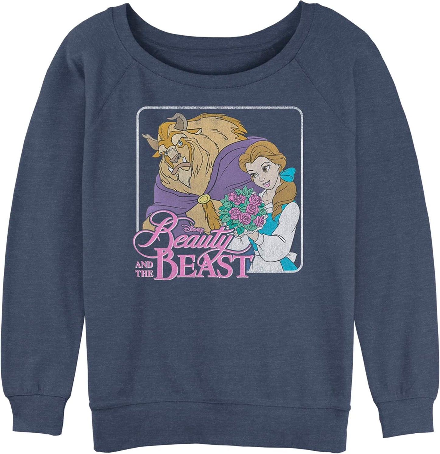 Disney Junior's Beauty and the Beast Bouquet Frame Sweatshirt