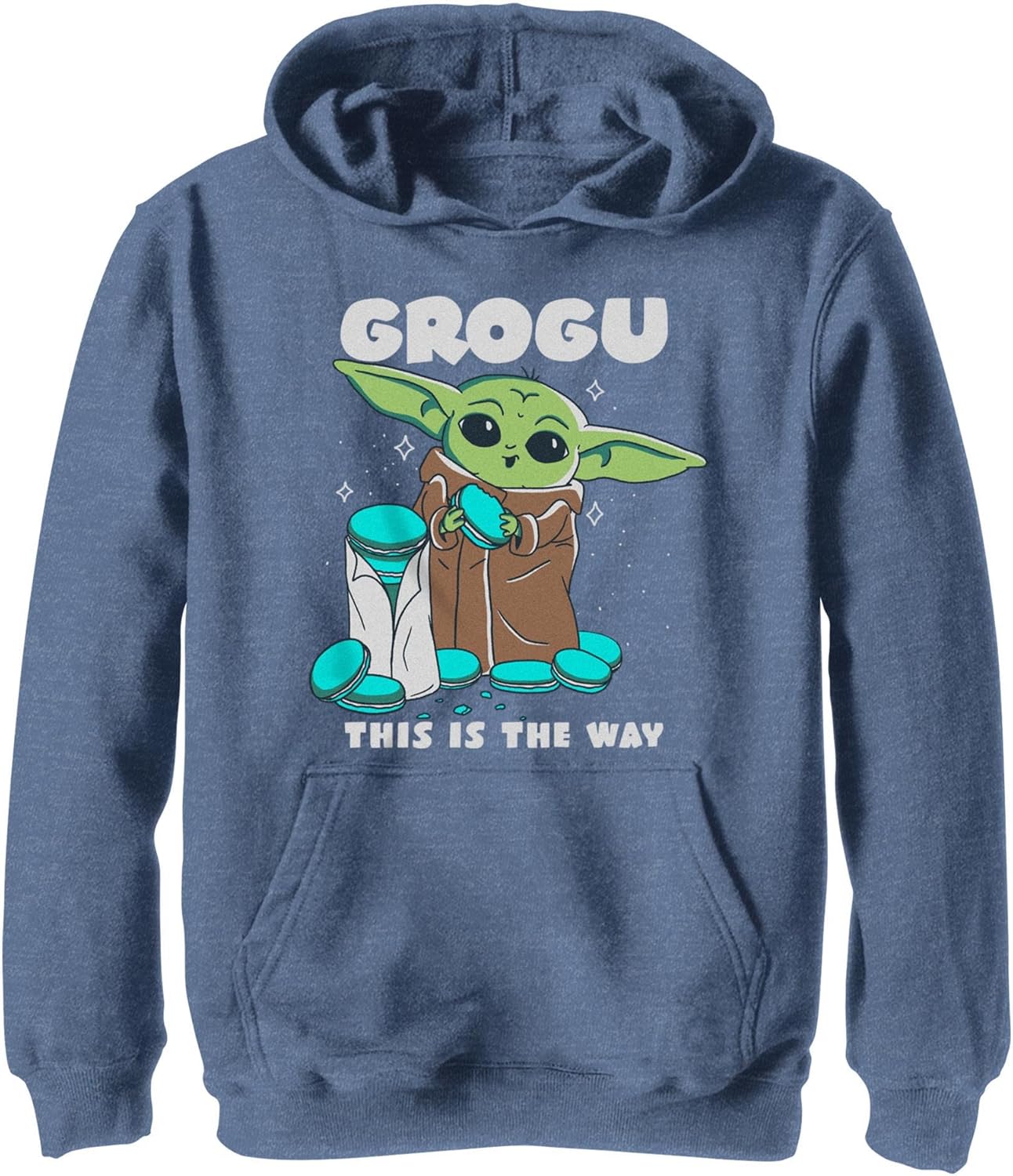 STAR WARS Boy's The Mandalorian The Grogu Way Pull Over Hoodie
