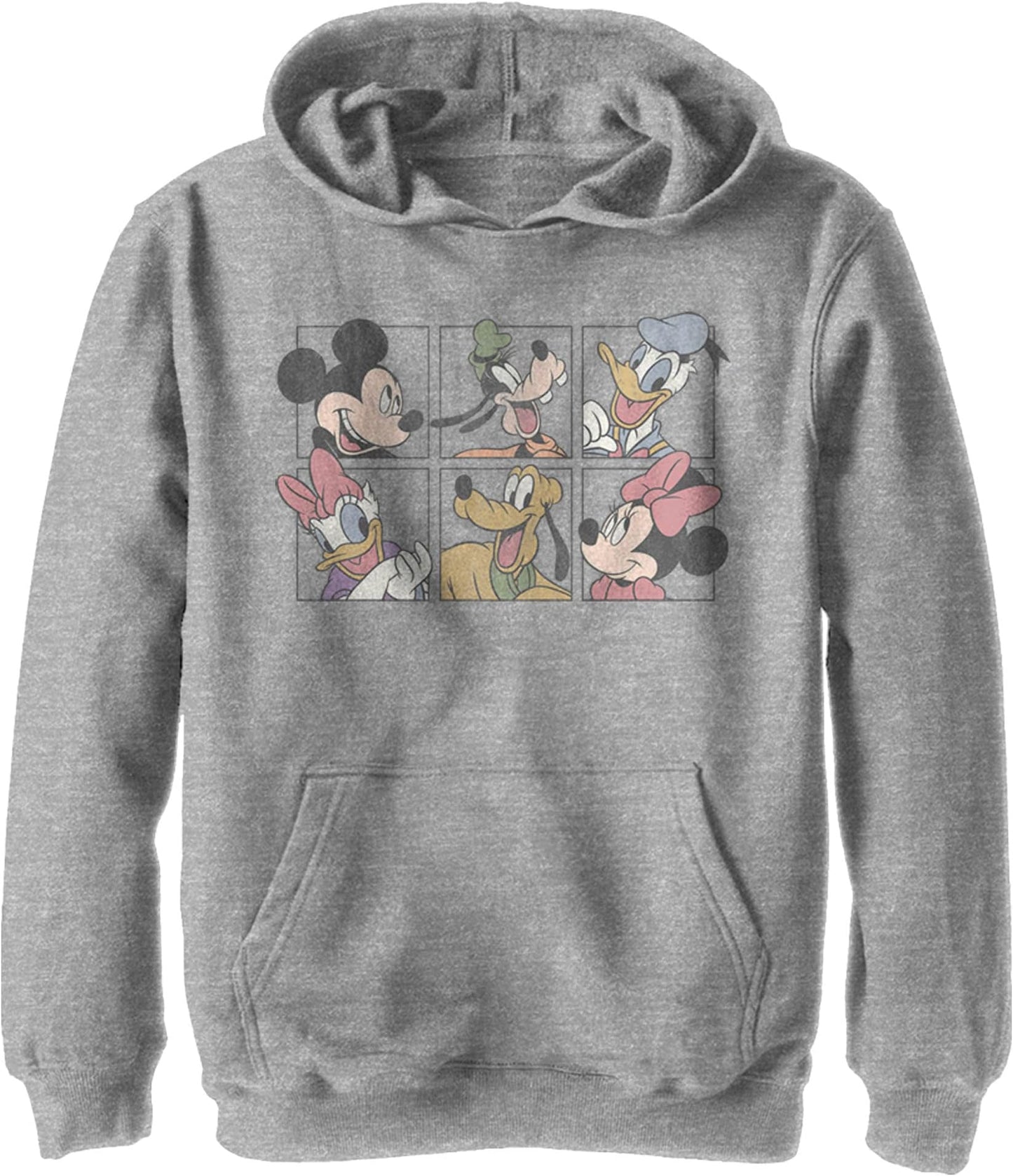 Disney boys Mickey and Friends Grid Hoodie