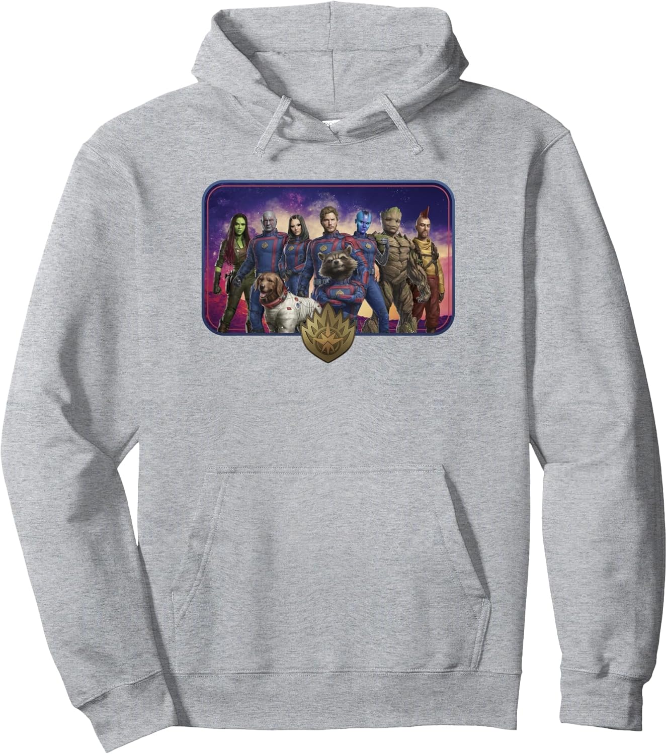 Marvel Guardians of the Galaxy Vol. 3 Cosmic Retro Group Pullover Hoodie