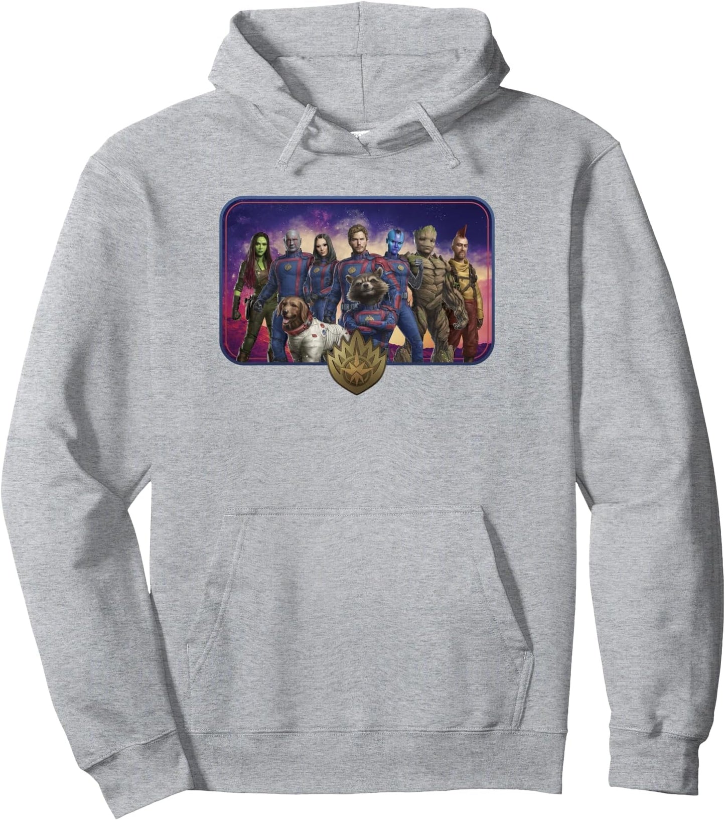 Marvel Guardians of the Galaxy Vol. 3 Cosmic Retro Group Pullover Hoodie
