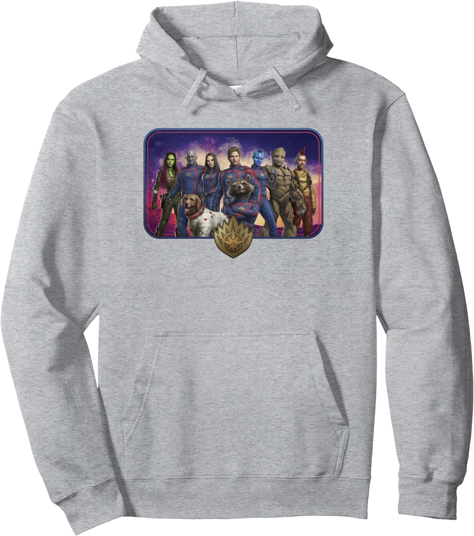 Marvel Guardians of the Galaxy Vol. 3 Cosmic Retro Group Pullover Hoodie