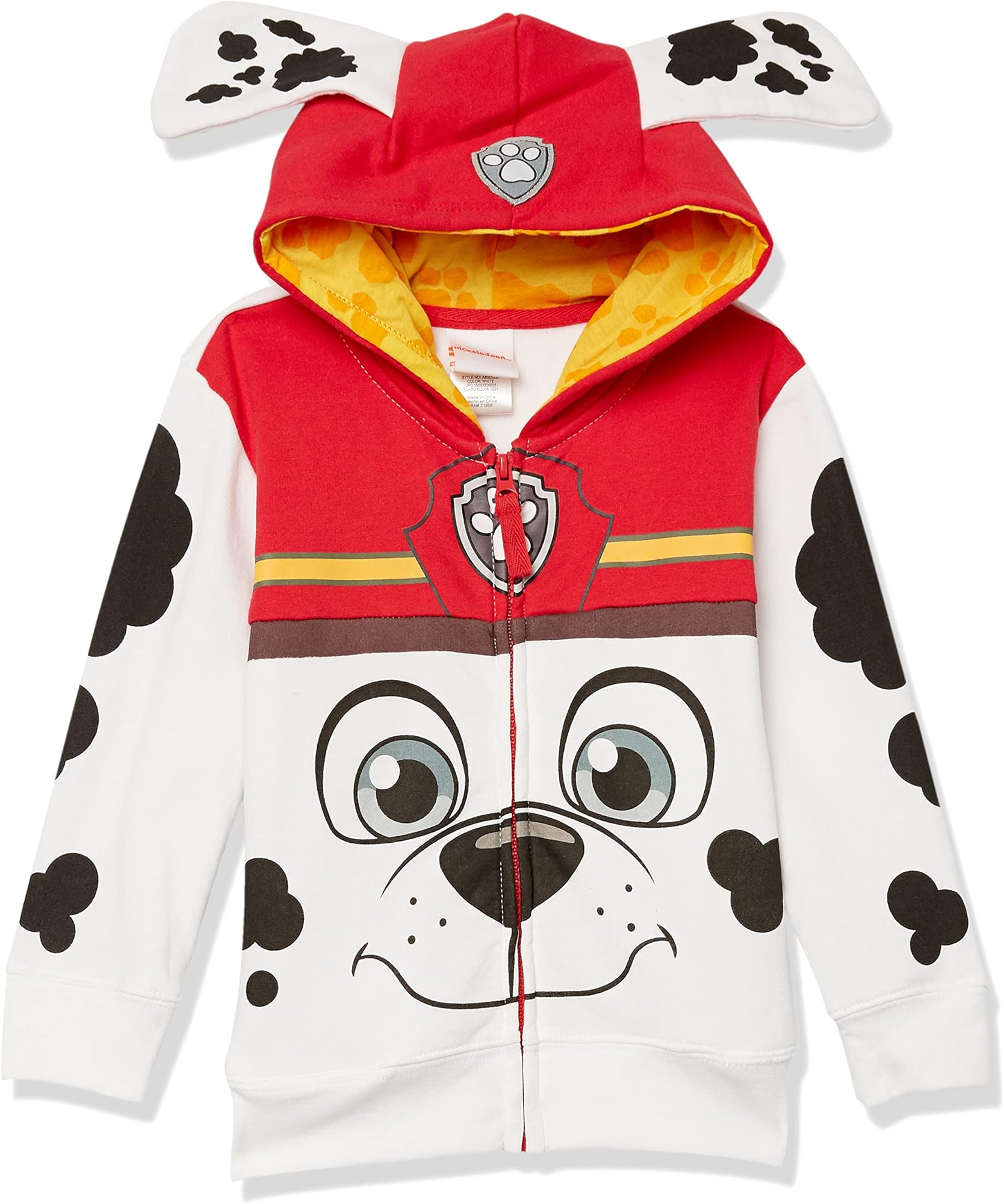 Paw Patrol Nickelodeon Boys Ryder Cosplay Hoodie