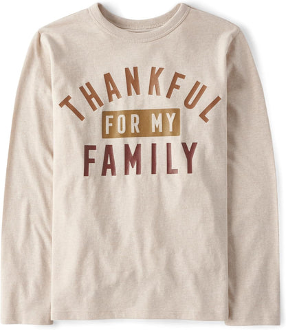 The Children's Place Kids' All Holiday Vibes Long Sleeve Graphic T-Shirts