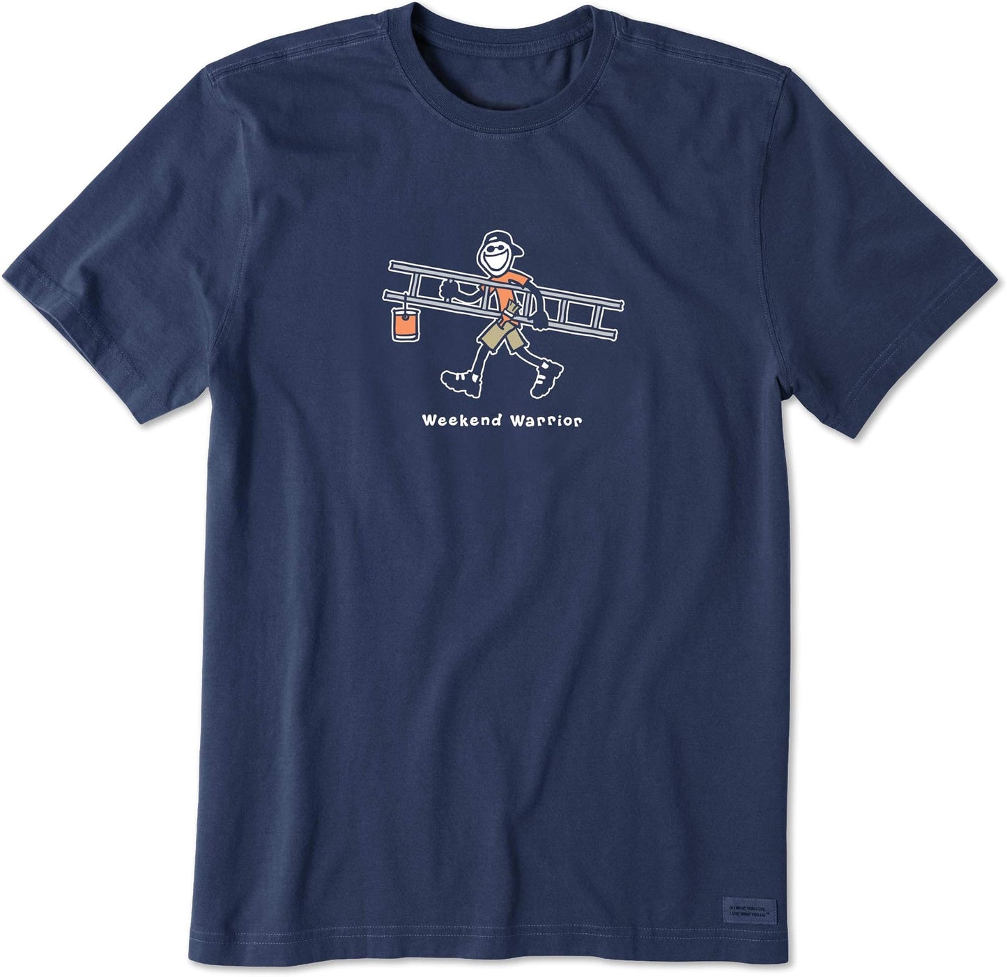 Life is Good Vintage Crusher Graphic T-Shirt Weekend Warrior
