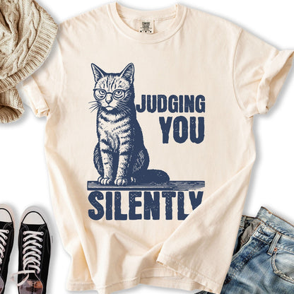 Silently Judging You T Shirt Classic Collection