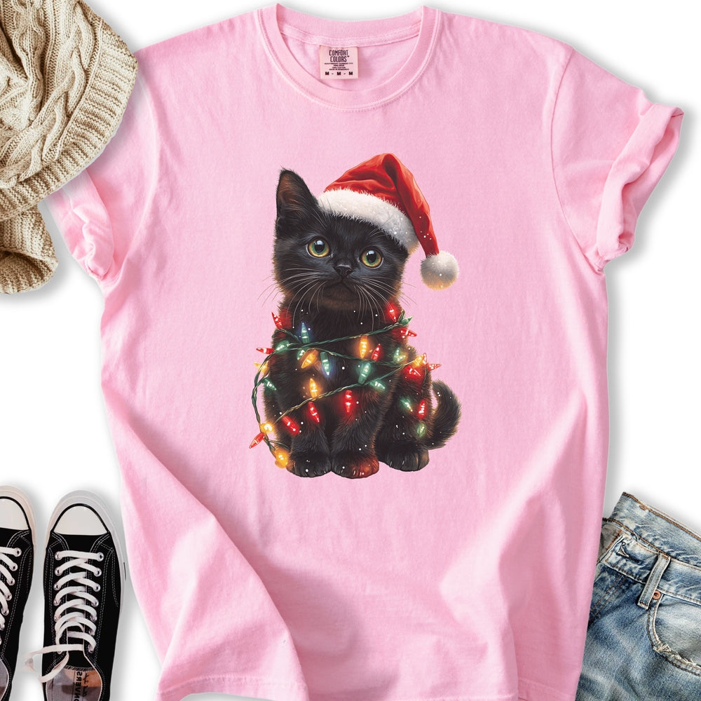 Cat Lights T Sweatshirt Trendy Apparel