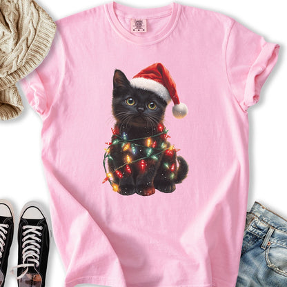 Cat Lights T Sweatshirt Trendy Apparel