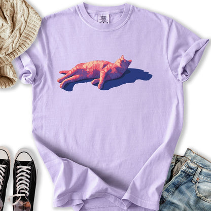 Basking Cat T Tank Top Stylish Style