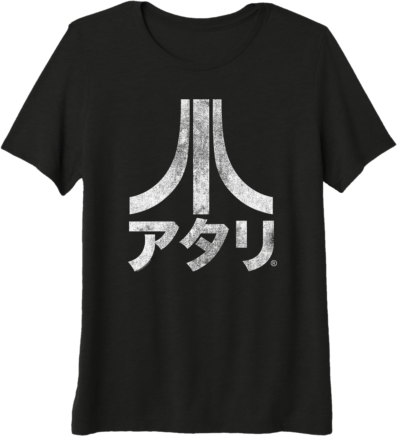 Atari Vintage Japanese Kanji Logo Retro Video Game Premium Tri-blend