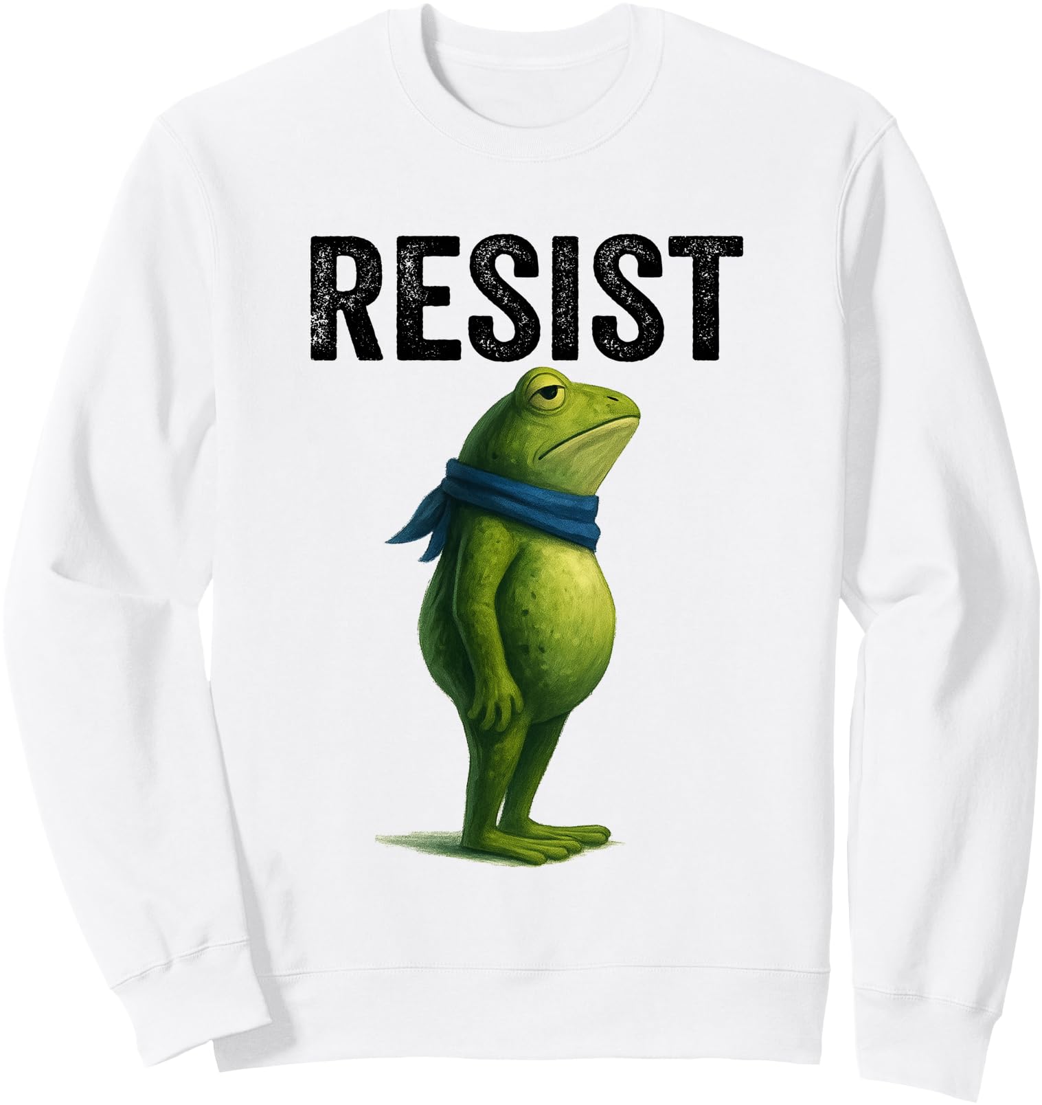 Resist Frog Portland Frog Protest Sweatshirt