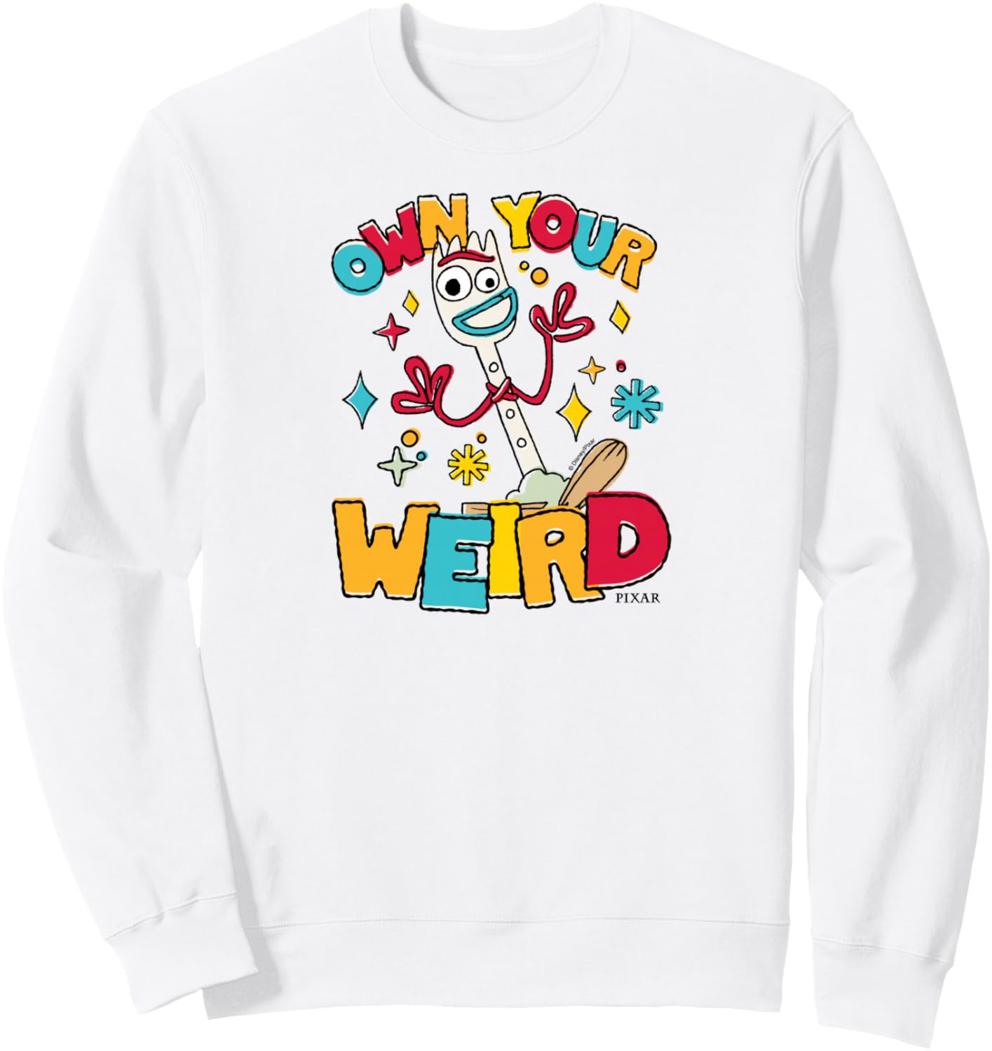 Toy Story 4 - Forky - Own Your Weird Sweatshirt
