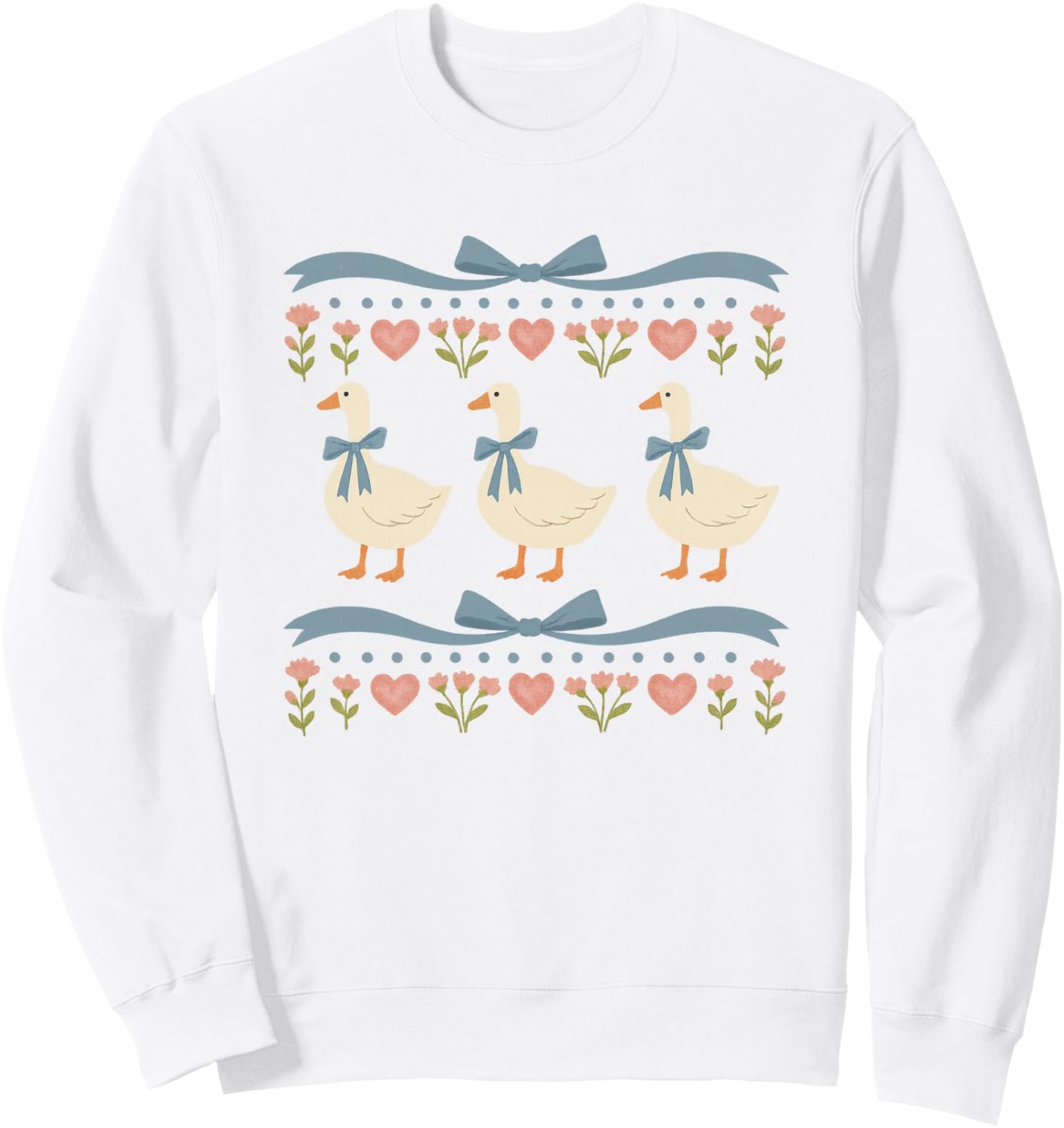 1980s Goose Print Vintage Sweatshirt