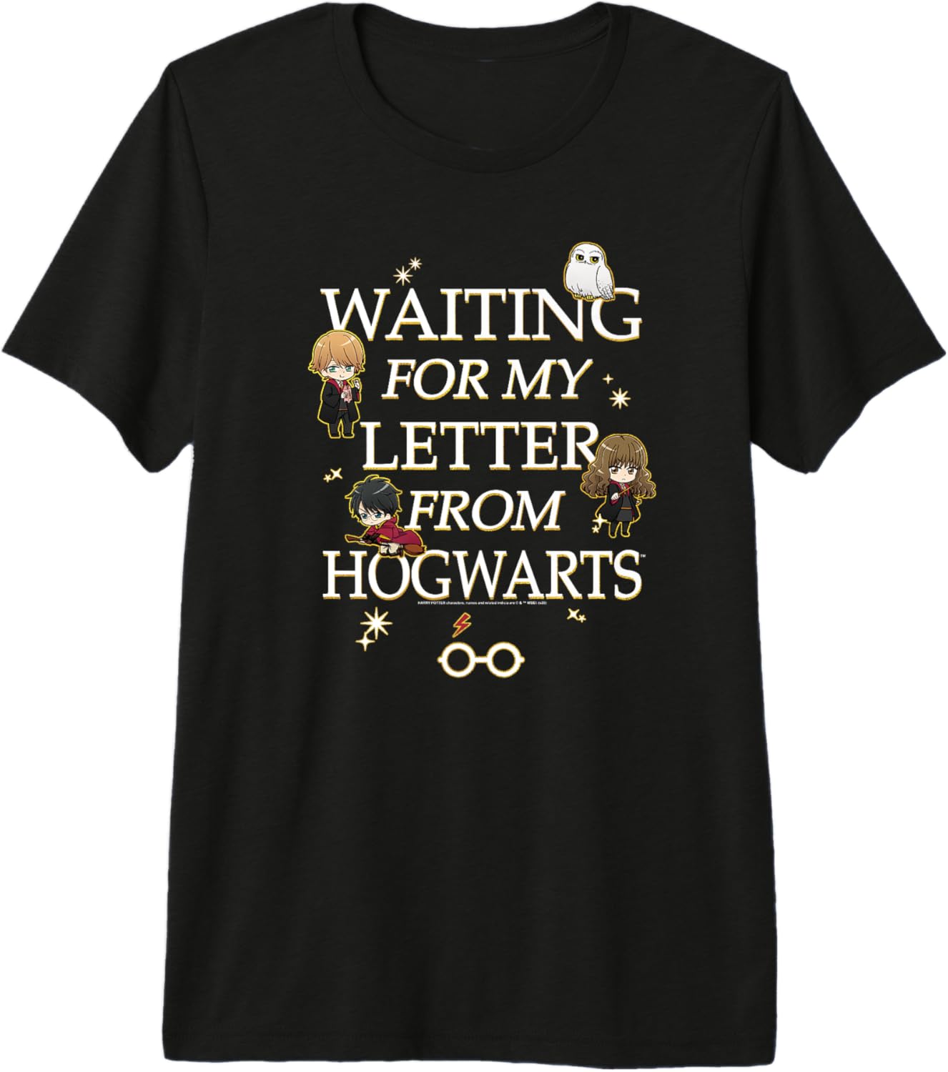 Harry Potter Group Shot Chibi Waiting My On Hogwarts Letter Premium