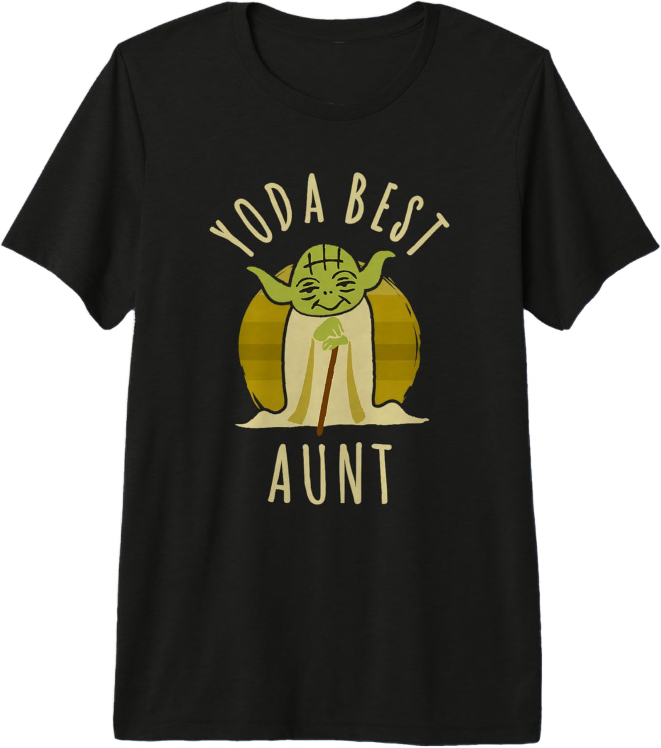 Star Wars Classic Yoda Best Aunt Jedi Vintage Chibi Yoda Premium