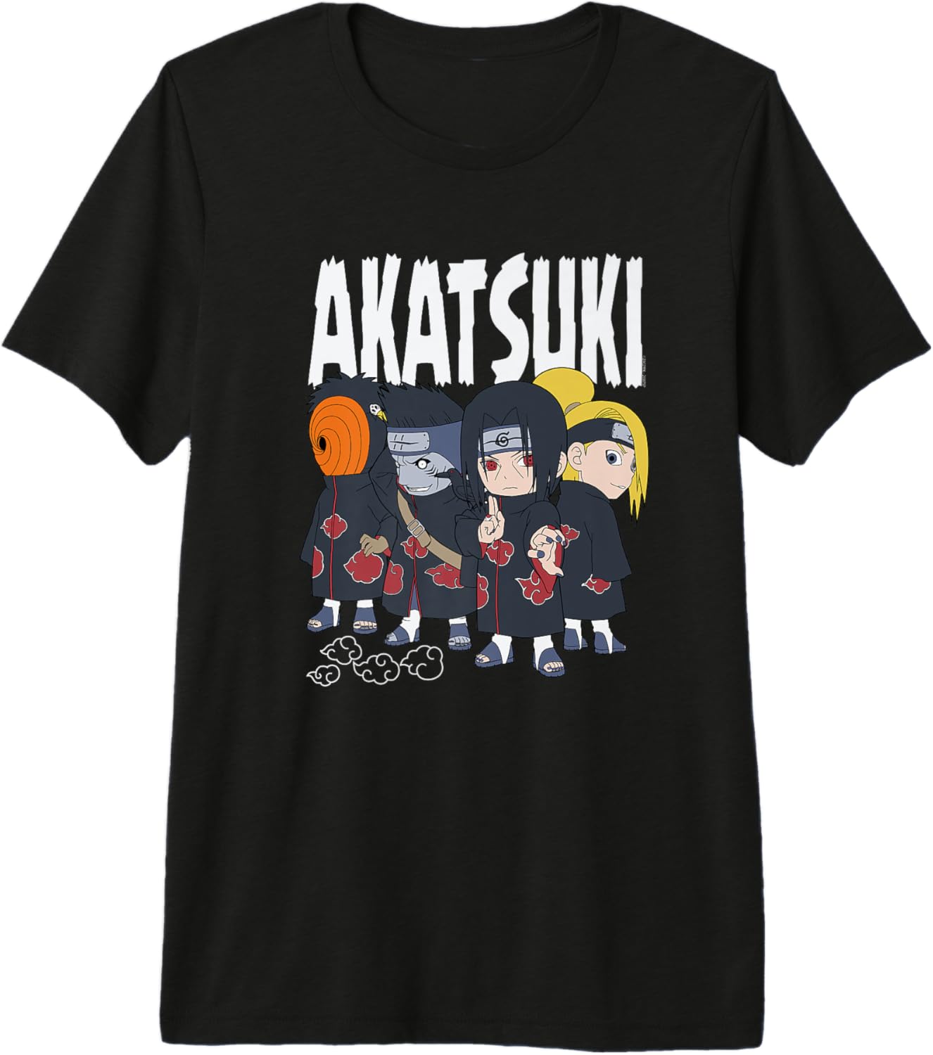 Naruto Shippuden Chibi Akatsuki Pose Anime Premium