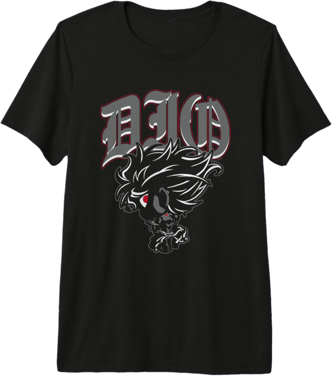 JoJo Part 3 Stardust Crusaders DIO Chibi Silhouette Premium Tri-blend