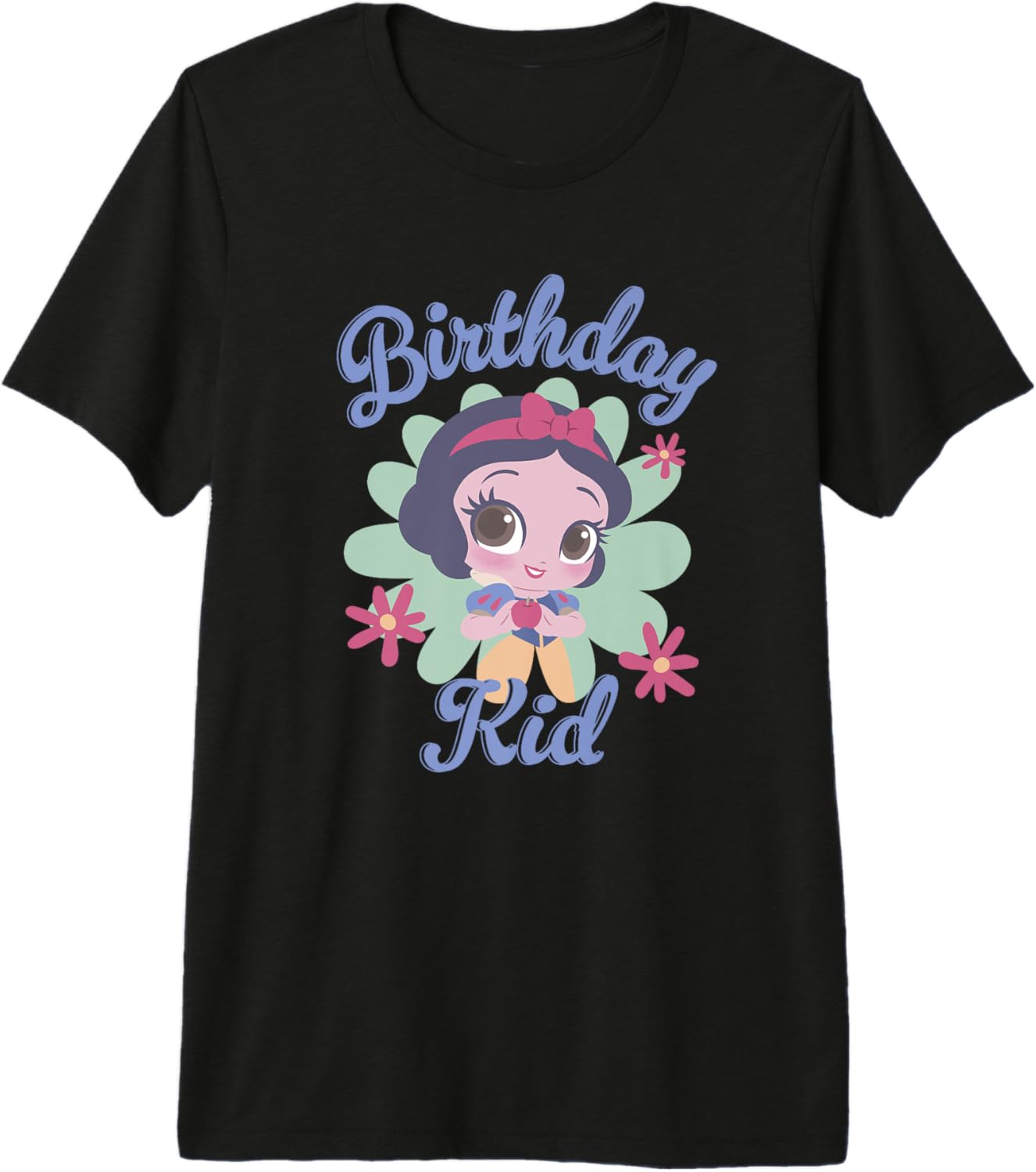 Disney Snow White Birthday Kid Chibi Portrait Premium
