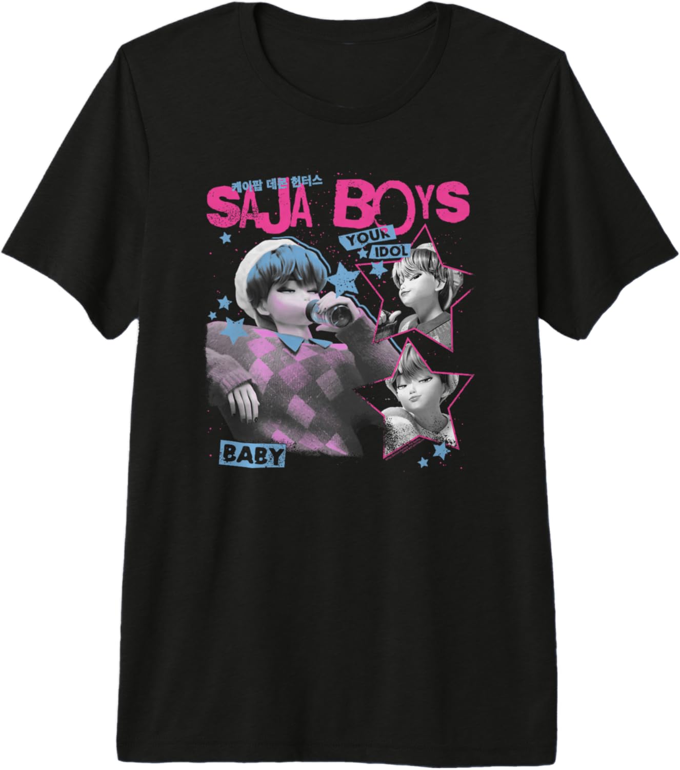 Kpop Demon Hunters Halloween Saja Boys Your Idol Baby Premium Tri-Blend