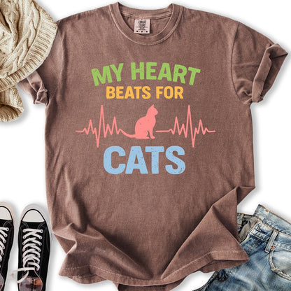 Heart Beats Cats T Shirt Classic Merch