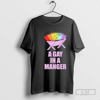 Gay Manger Rainbow TShirt Stylish Look