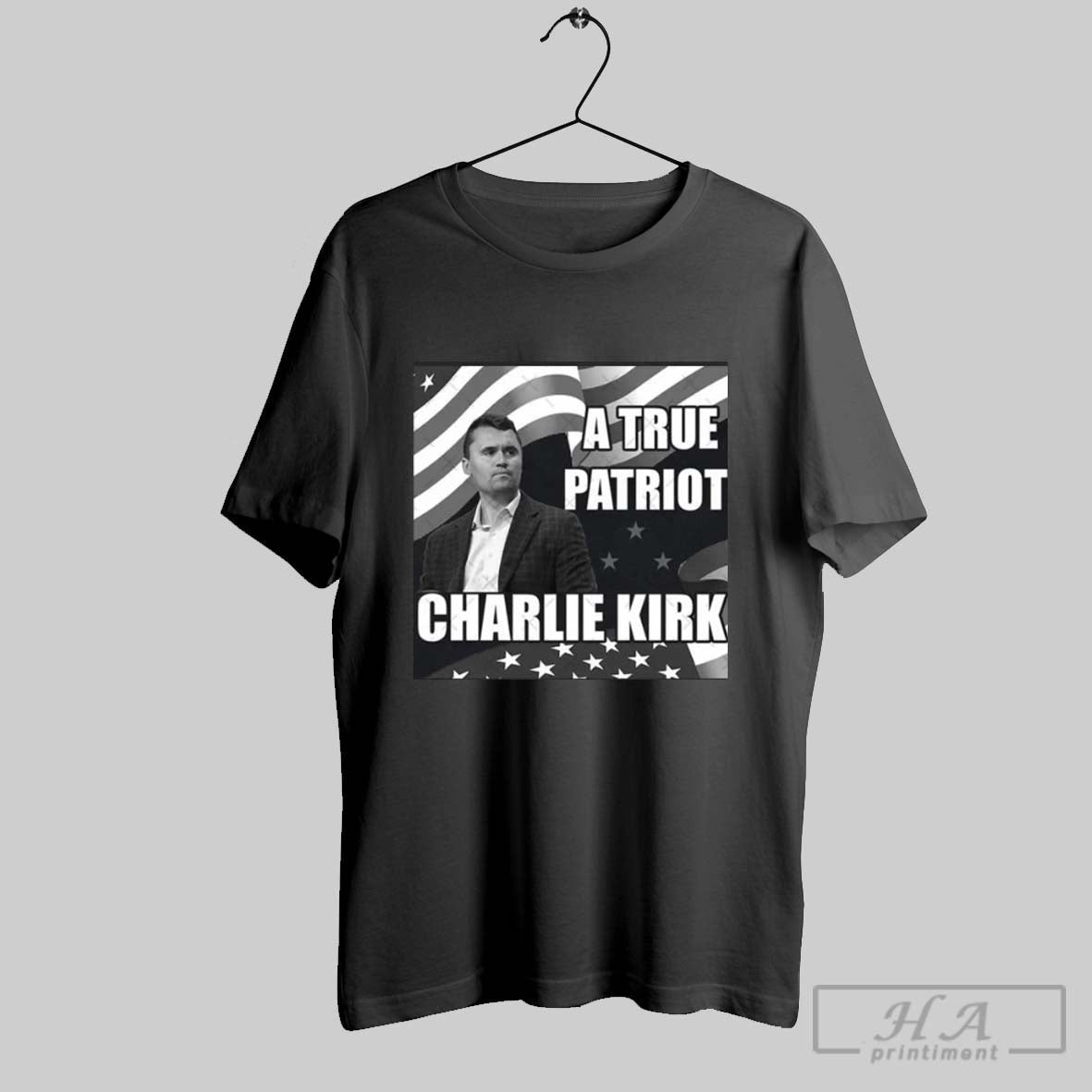 True Patriot Human Charlie Kirk Tank Top Elegant Collection