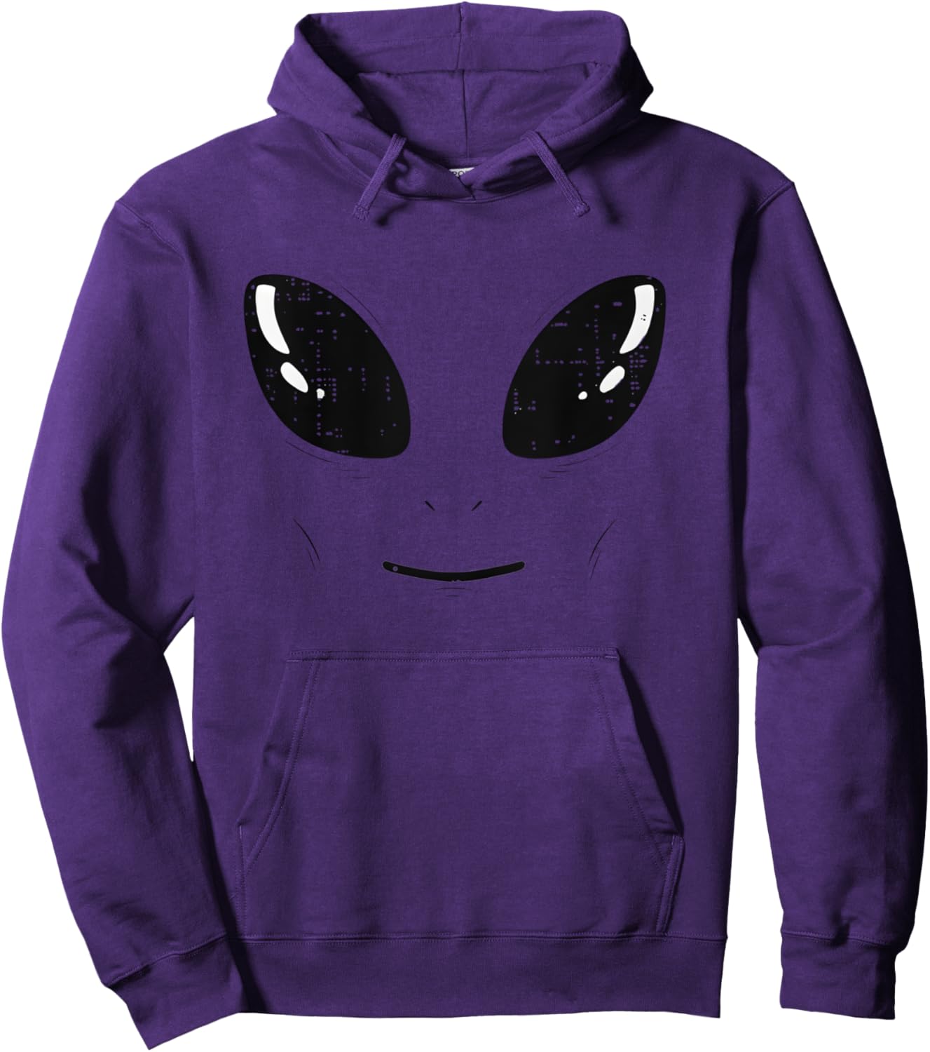 Alien Face Space Funny Halloween Costume Men Kids Aliens Pullover Hoodie