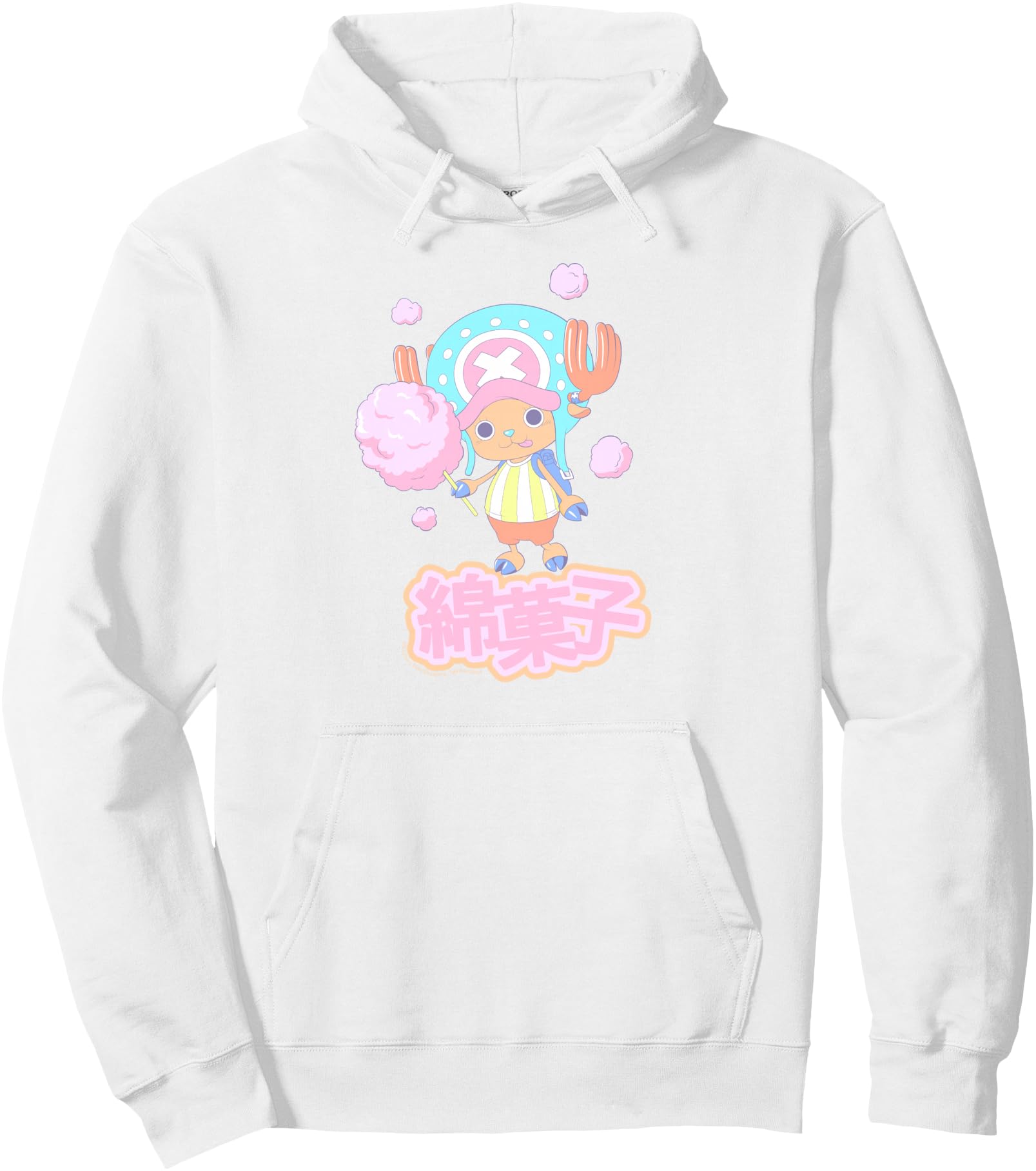One Piece Anime Tony Tony Chopper Cotton Candy Pullover Hoodie